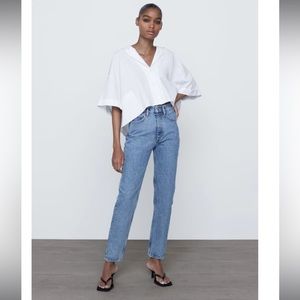 Zara mom jeans